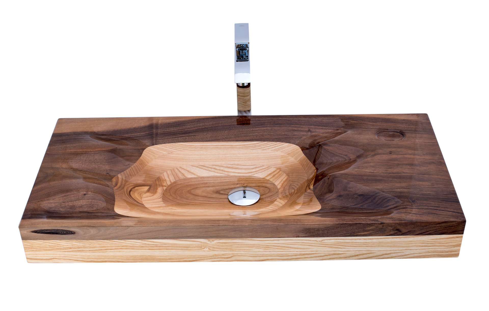 Logotowood - Wallnut cake sink2